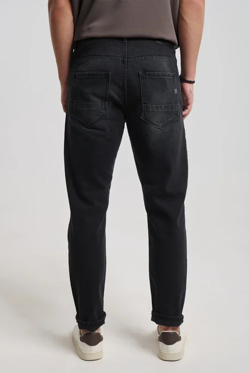 Ανδρικό Τζιν Μαύρο Royal Denim SENDAI2373-BLACK