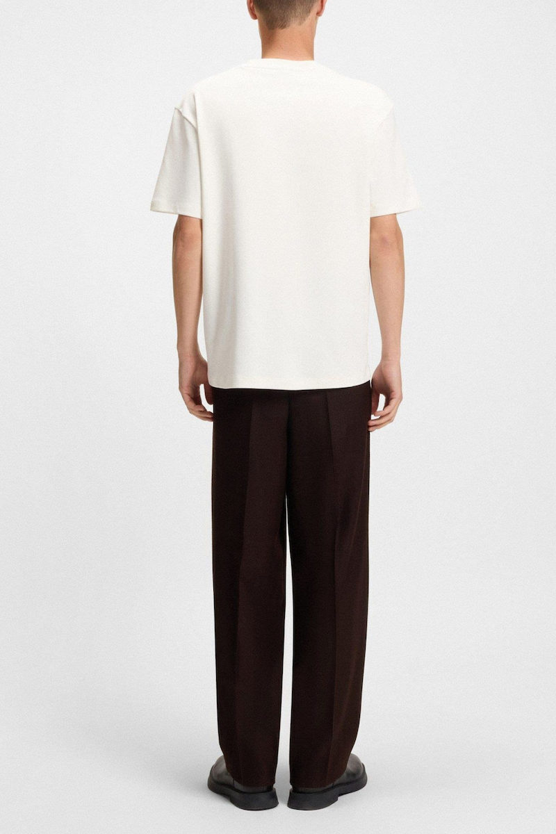 Ανδρικό Dalile T-shirt Εκρού HUGO 50505201-103