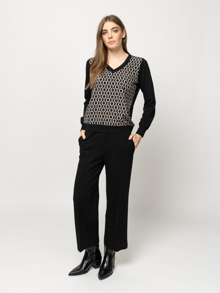 Γυναικείο Calishaw26 Μακρυμάνικο T-shirt Μαύρο Heavy Tools T15056-CHAIN