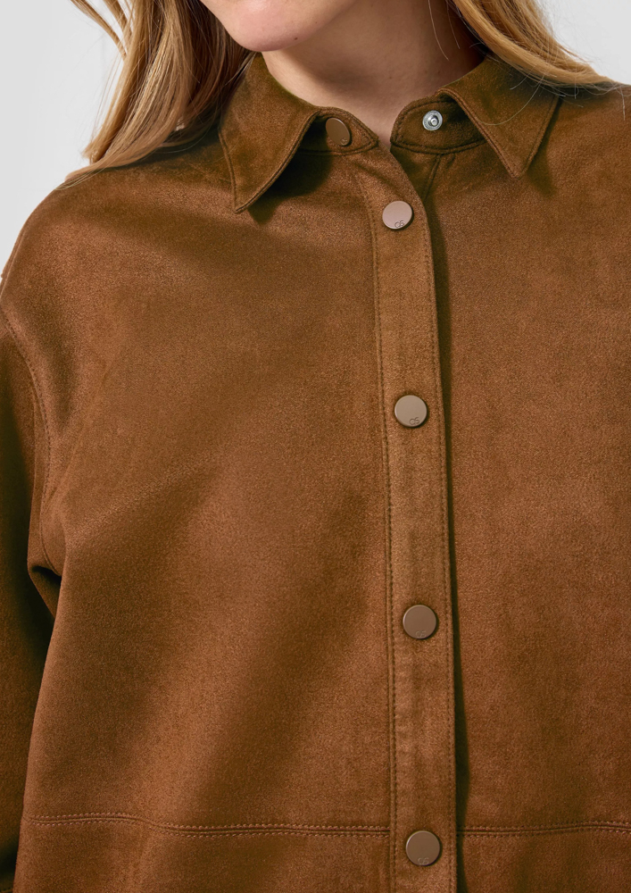 Γυναικείο Overshirt Καφέ S.Oliver 2183909-0009