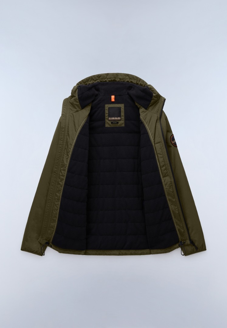 Ανδρικό Tundra Winter Μπουφάν Λαδί Napapijri NP0A8928-G1F1