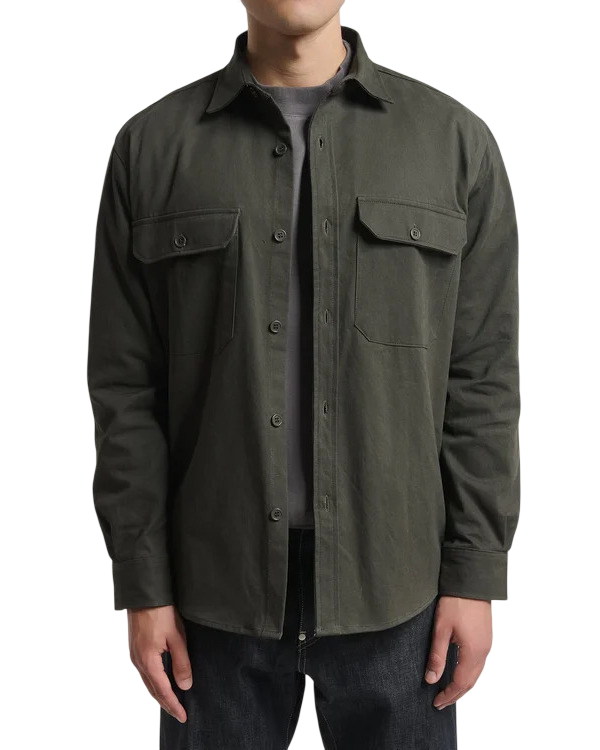 Ανδρικό Overshirt Χακί Royal Denim SKIVE5159-KHAKI