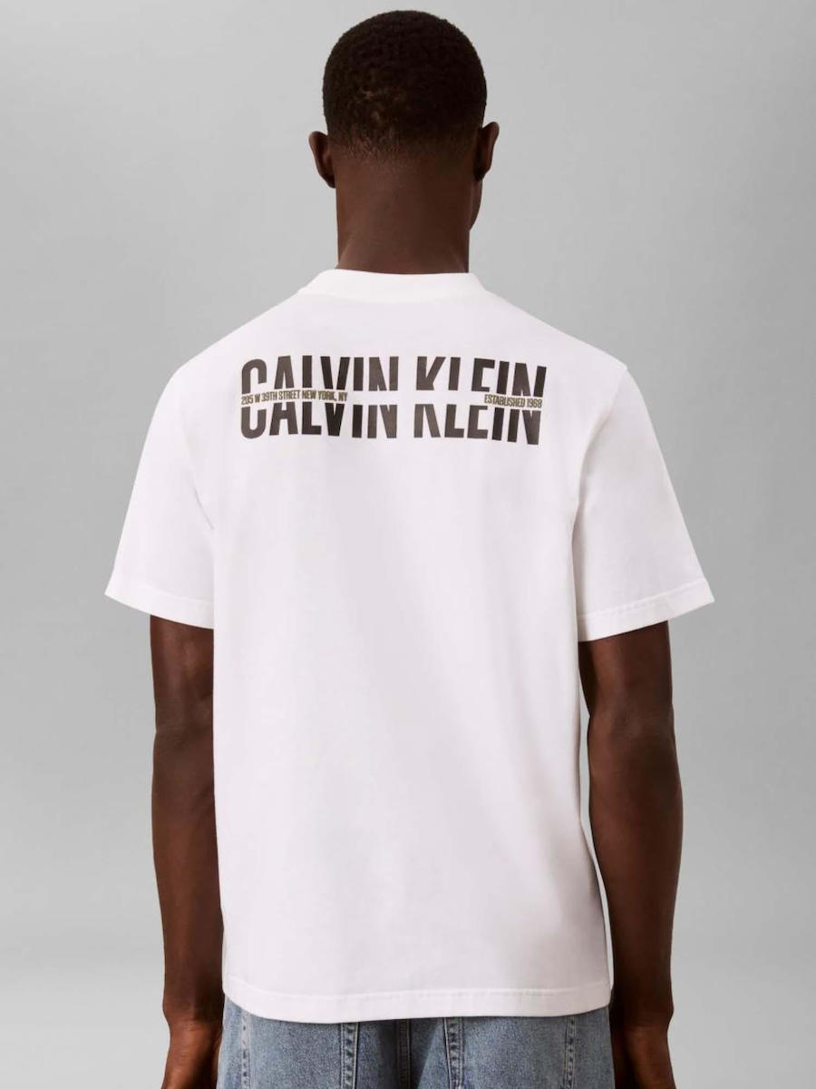 Ανδρικό T-shirt Λευκό Calvin Klein LV04RH821G-YAF