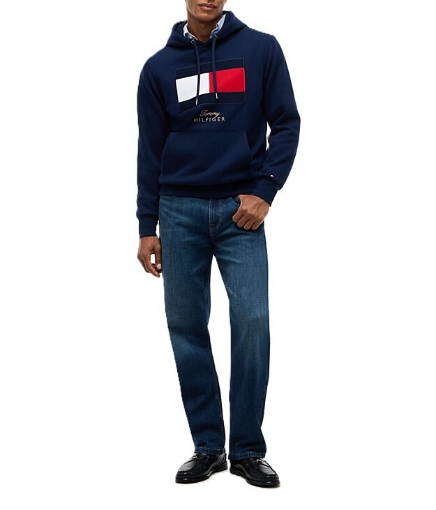 Ανδρικό Φούτερ Μπλε Tommy Hilfiger MW0MW45189-DCC