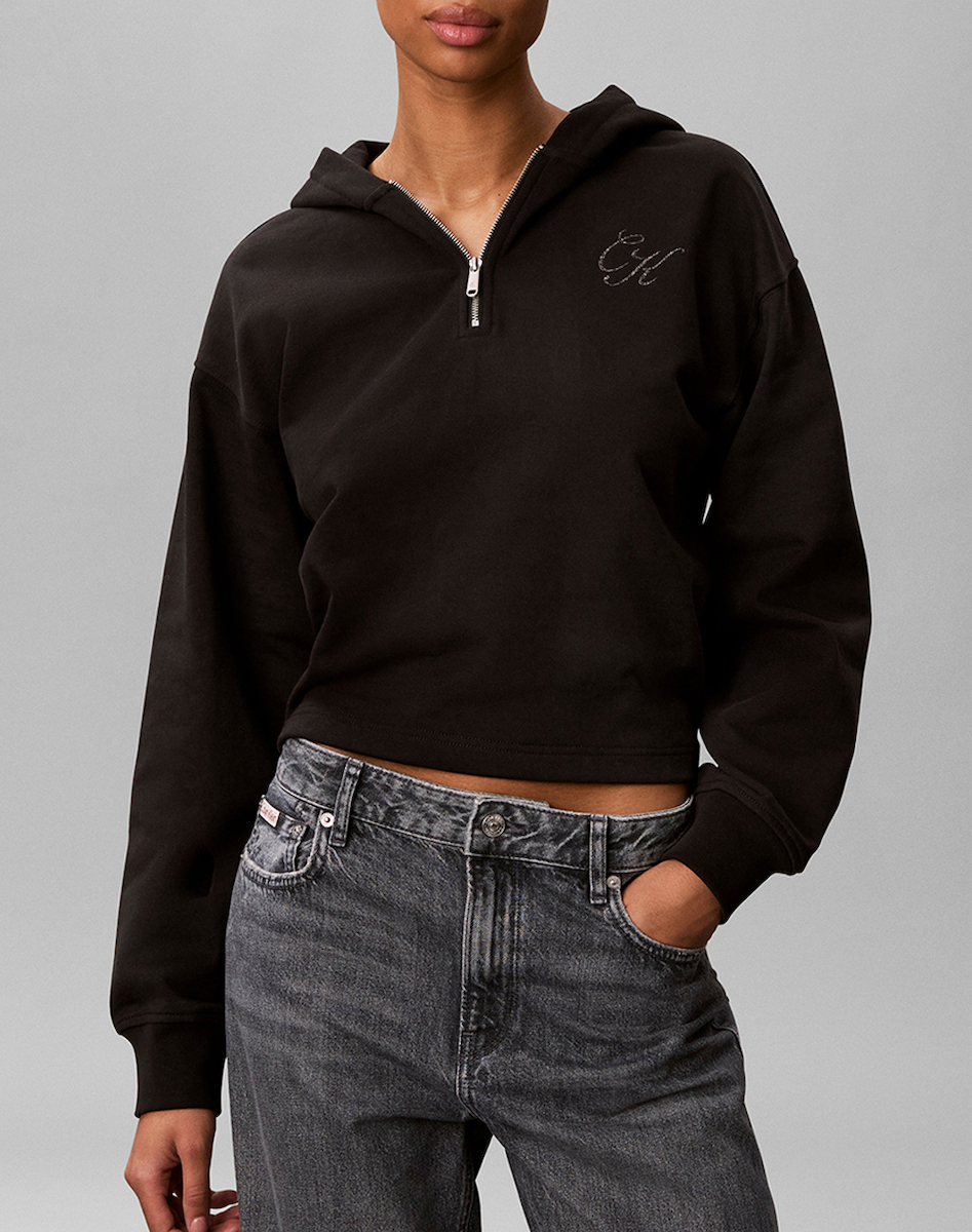 Γυναικείο Φούτερ Μαύρο Calvin Klein LV047H248G-UB1