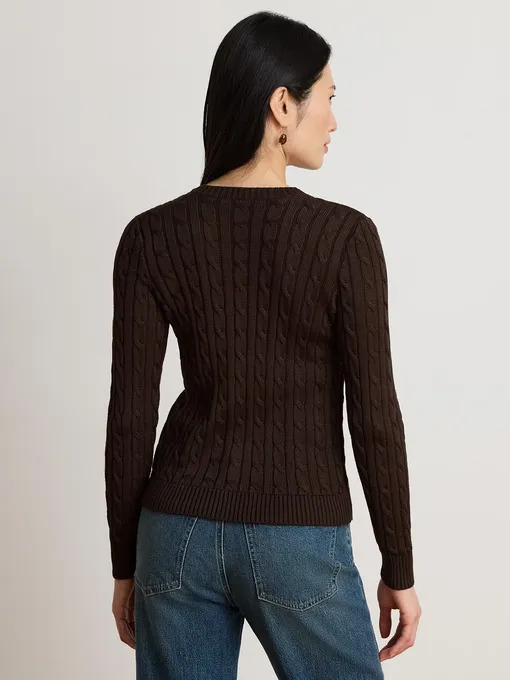 Γυναικεία Ζακέτα Καφέ Ralph Lauren 200P14040505-BROWN