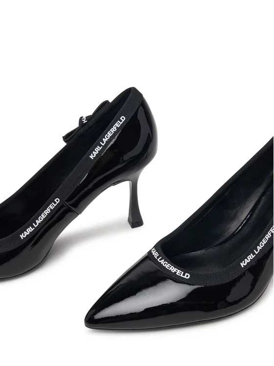 Γυναικείες Δερμάτινες Sienna Γόβες Μπορντό Karl Lagerfeld KL32708R-1NN Wine