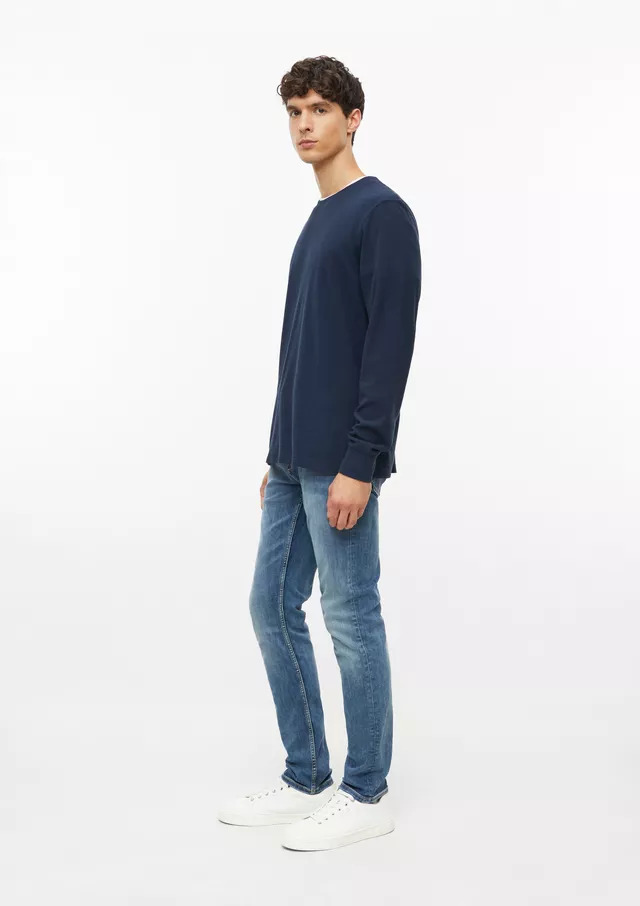 Ανδρικό Μακρυμάνικο T-shirt Navy Μπλε S.Oliver 2180195-5978