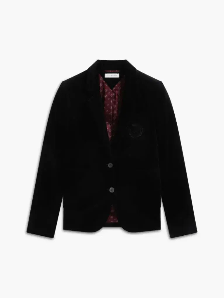 Γυναικείο Σακάκι Μαύρο Tommy Hilfiger WW0WW52321-BDS