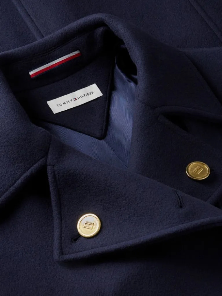 Γυναικείο Παλτό Navy Μπλε Tommy Hilfiger WW0WW51554-C1G