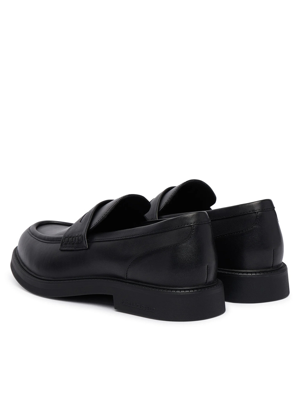 Ανδρικά Δερμάτινα Kai Loafers Μαύρα Karl Lagerfeld KL12816-000 Black
