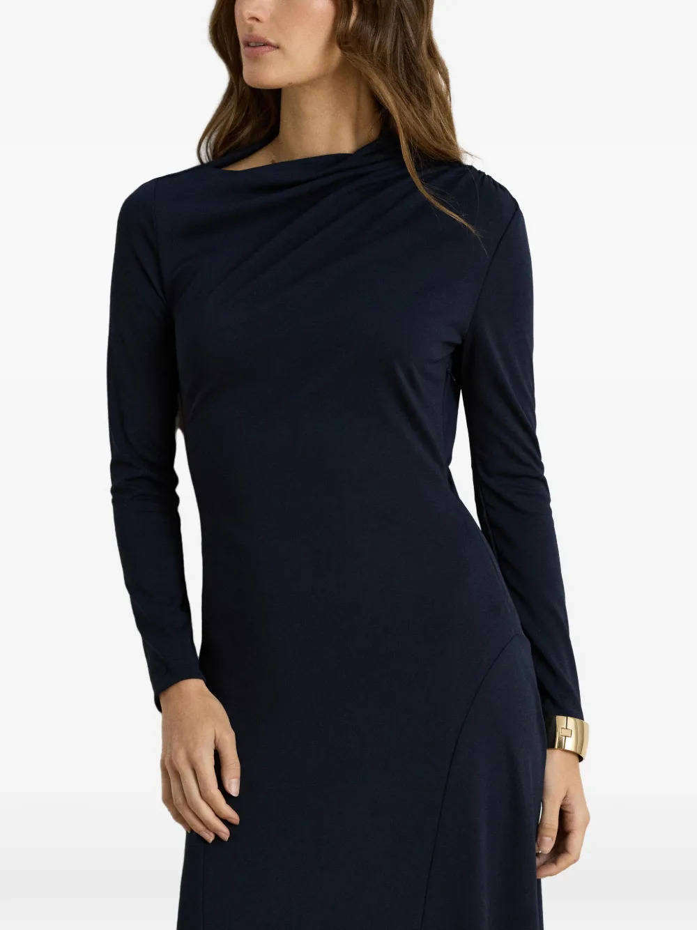 Γυναικείο Μακρυμάνικο Φόρεμα Navy Μπλε Ralph Lauren 200B27412003-NAVY