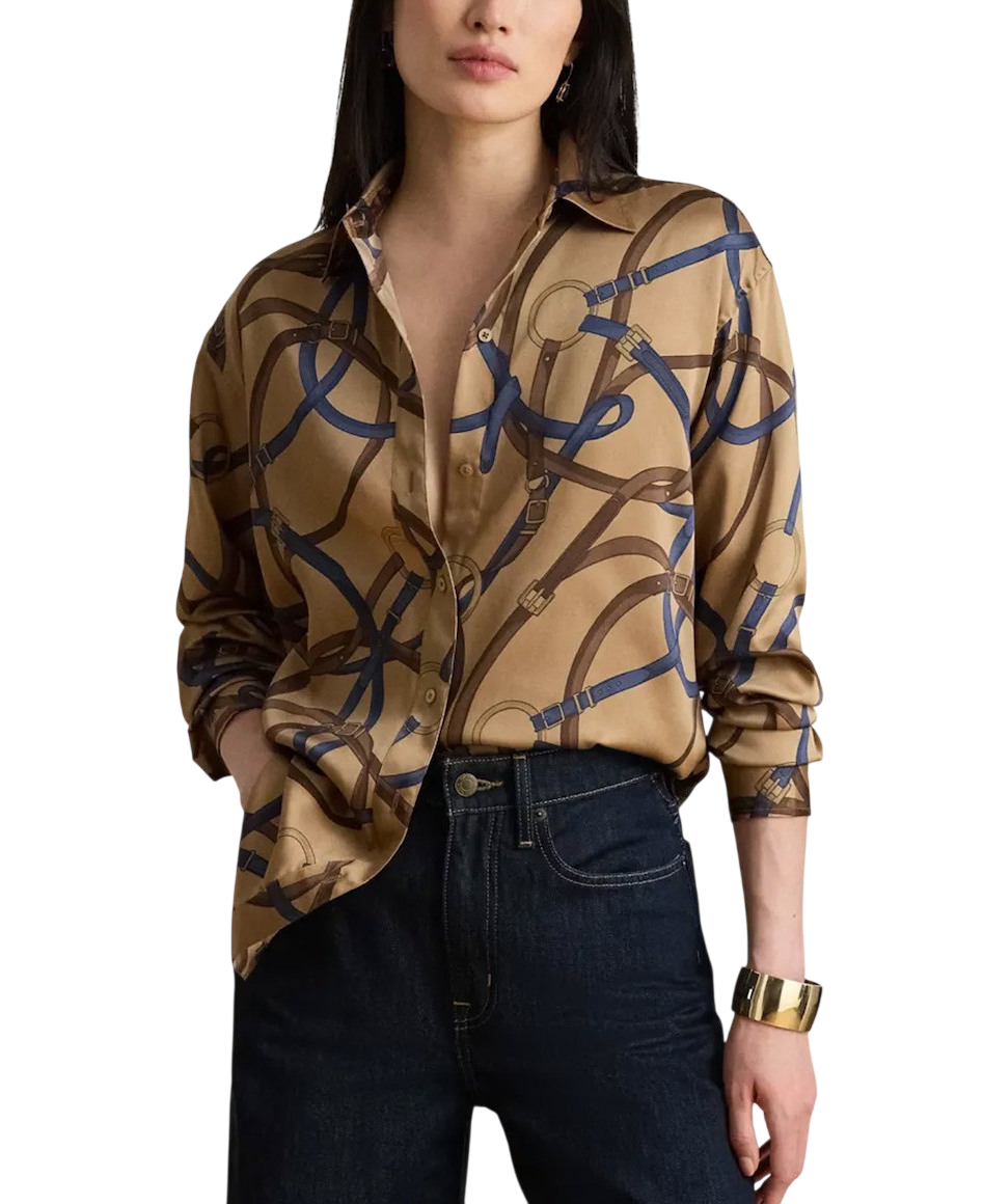 Γυναικείο Πουκάμισο Ταμπά Ralph Lauren 200B32841001-CAMEL