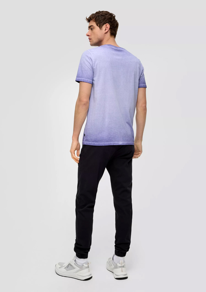 Ανδρικό T-Shirt Λιλά S.Oliver 2141047-4809