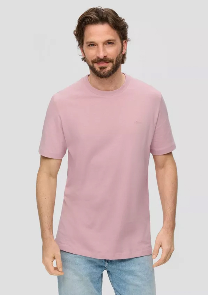 Ανδρικό T-Shirt Ροζ S.Oliver 2143953-4163