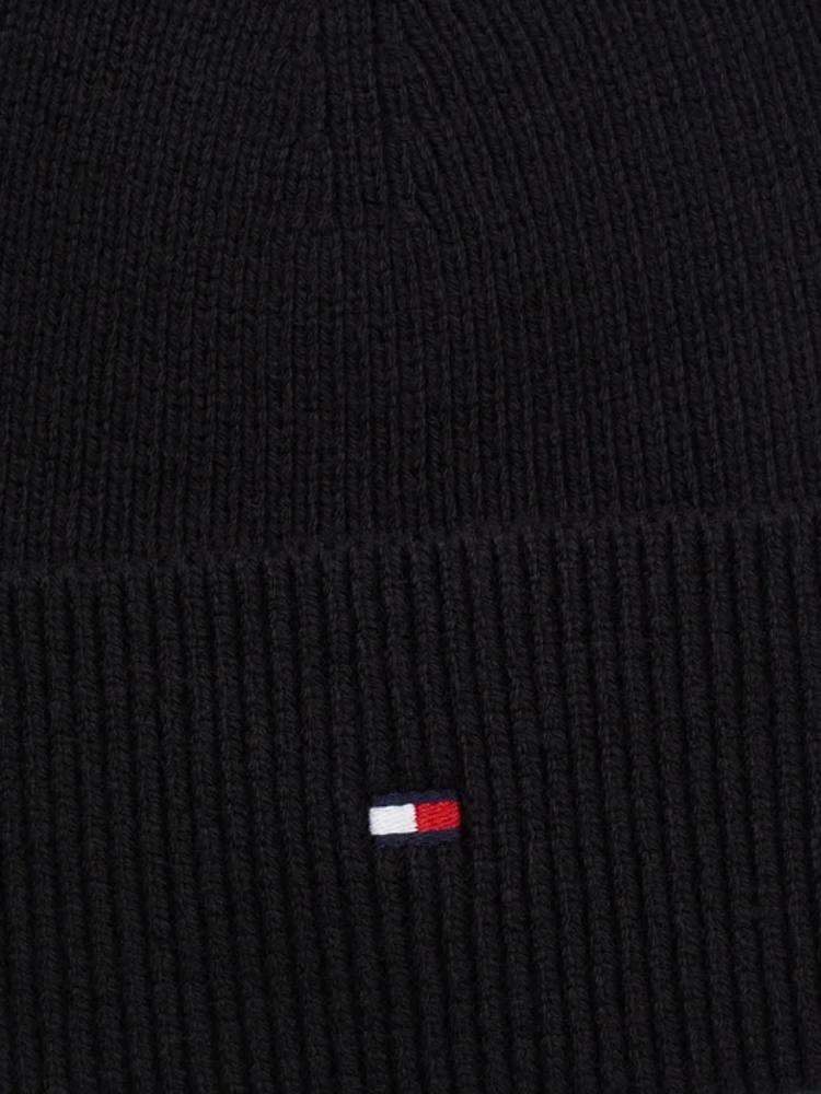 Γυναικείο Essential Flag Σκουφάκι Μαύρο Tommy Hilfiger AW0AW16637-BDS