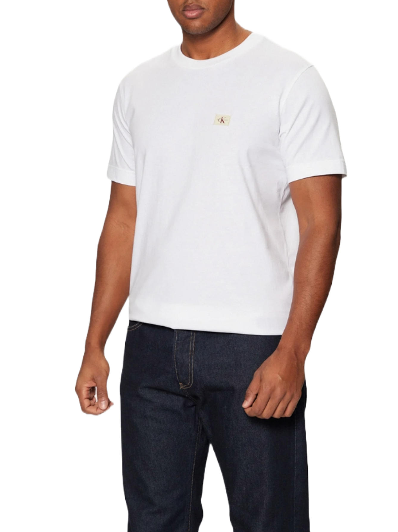 Ανδρικό T-shirt Λευκό Calvin Klein J30J327100-YAF