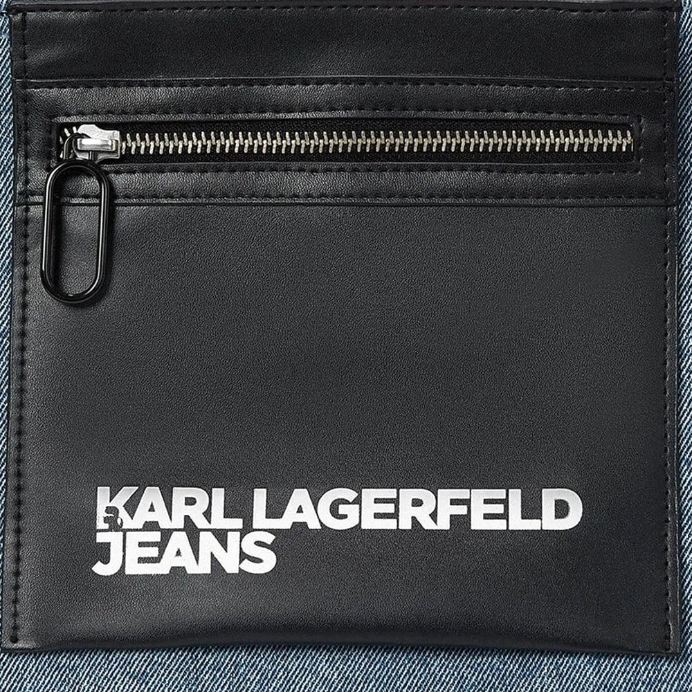 Γυναικεία Shopper Τσάντα Μπλε Karl Lagerfeld Jeans A2W50029-D95 BLUE DENIM