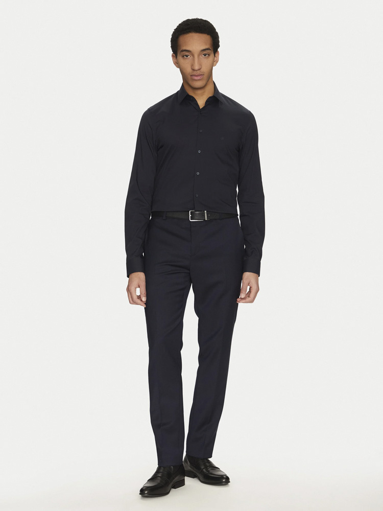 Ανδρικό Πουκάμισο Navy Μπλε Calvin Klein K10K114356-CHW