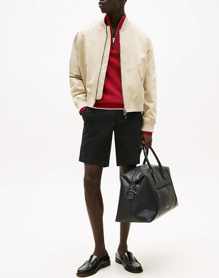 Ανδρική Brooklyn 1985 Βερμούδα Μαύρη Tommy Hilfiger MW0MW23563-BDS