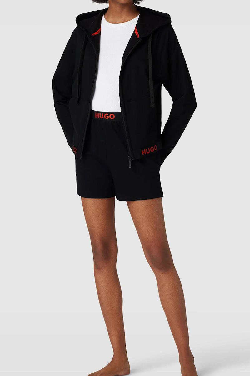 Γυναικείο Sporty Logo Shorts Μαύρο Hugo 50520498-001