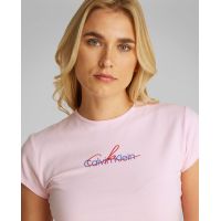 Γυναικείο T-shirt Ροζ Calvin Klein LV047B828G-7UD