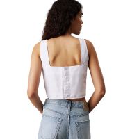 Γυναικείο Top Λευκό Calvin Klein J20J225347-YAA