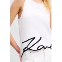 Γυναικείο Tank Top Λευκό Karl Lagerfeld A2W17066-100 White