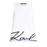 Γυναικείο Tank Top Λευκό Karl Lagerfeld A2W17066-100 White