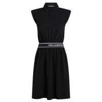 Γυναικείο Polo Φόρεμα Μαύρο Karl Lagerfeld A2W13038-999 Black