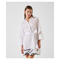Γυναικείο DNA Signature Beach Φόρεμα Λευκό Karl Lagerfeld A2W46075-100 White