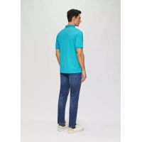 Ανδρικό Polo Τυρκουάζ S.Oliver 2138262-6259