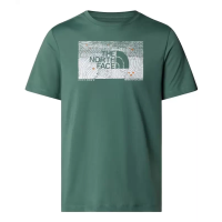 Ανδρικό Foundation Abstract Graphic T-shirt Πράσινο The North Face NF0A8BQV-HCH1