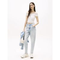 Γυναικείο Mom Τζιν Γαλάζιο Tommy Jeans DW0DW20656-1AB