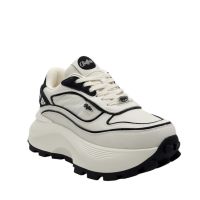 Γυναικεία Manhatten One Sneakers Λευκά Buffalo BUF1636358-WHITE BLACK