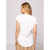 Γυναικείο Malenas25 T-shirt Λευκό Heavy Tools T17032-ECRU