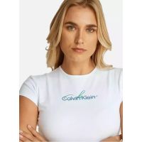 Γυναικείο T-shirt Λευκό Calvin Klein LV047B828G-YAA