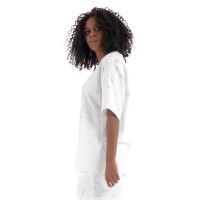 Γυναικείο Easie Burnout T-Shirt Λευκό Boss 50537595-100
