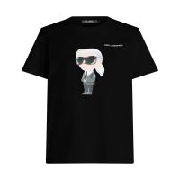 Γυναικείο Ikon Aquarelle K T-shirt Μαύρο Karl Lagerfeld A1W17130-999 Black