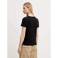 Γυναικείο T-shirt Μαύρο Tommy Jeans DW0DW21404-BDS