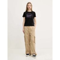Γυναικείο T-shirt Μαύρο Tommy Jeans DW0DW21404-BDS