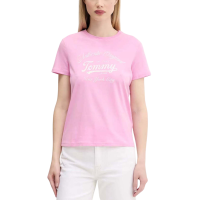 Γυναικείο T-shirt Ροζ Tommy Jeans DW0DW21404-U06