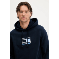Ανδρικό Φούτερ Navy Μπλε Tommy Jeans DM0DM21623-C1G