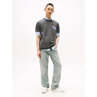Ανδρικό Novelty Fair T-shirt Ανθρακί Tommy Jeans DM0DM21829-0GJ