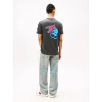 Ανδρικό Novelty Fair T-shirt Ανθρακί Tommy Jeans DM0DM21829-0GJ