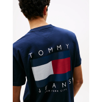 Ανδρικό T-shirt Navy Μπλε Tommy Jeans DM0DM21910-C1G