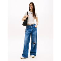Γυναικείο T-shirt Off White Tommy Jeans DW0DW21422-YBH