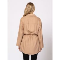 Γυναικείο Rolda Πουκάμισο Μπεζ Heavy Tools T40017-BEIGE