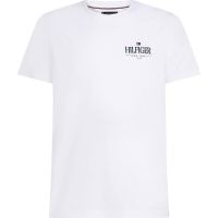 Ανδρικό T-shirt Λευκό Tommy Hilfiger MW0MW39355-YBR