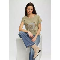 Γυναικείο T-shirt Λαδί S.Oliver 2162987-78D2